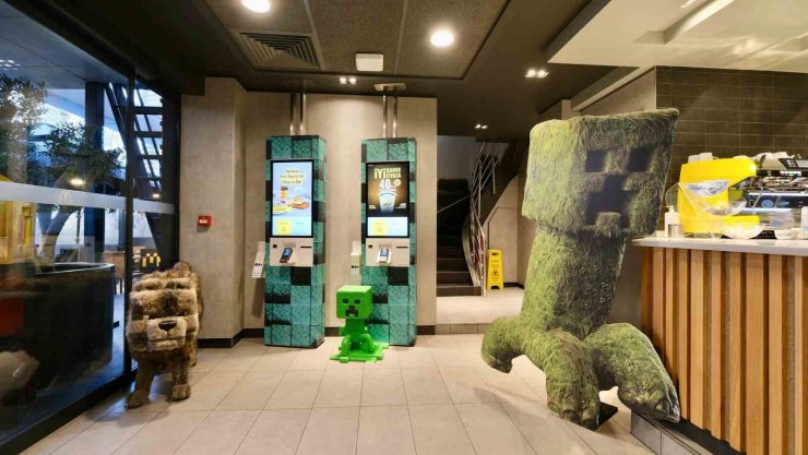 MİNECRAFT MACERASI MCDONALD’S TÜRKİYE’DE