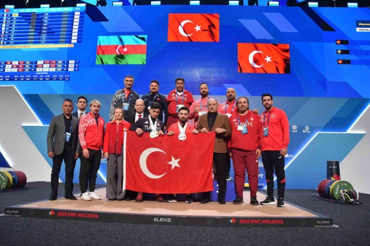 AVRUPA HALTER ŞAMPİYONASI’NDA ÜÇÜNCÜ GÜNDE 6 MADALYA