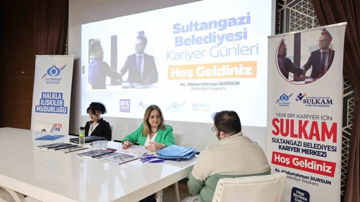 SULTANGAZİ BELEDİYESİ KARİYER MERKEZİ’NDEN 23 BİN 500 KİŞİYE İŞ İMKANI SAĞLADI