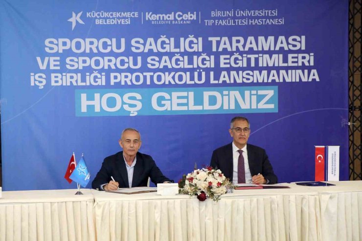 KÜÇÜKÇEKMECE’DE SPORCU SAĞLIĞI MERKEZİ AÇILDI