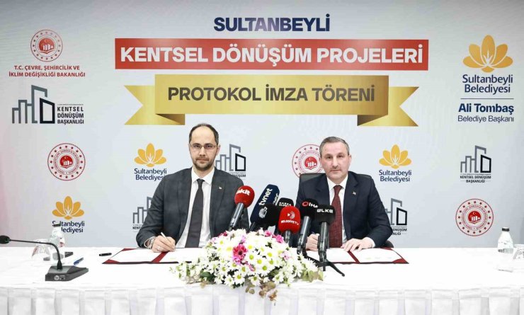 SULTANBEYLİ’DE KENTSEL DÖNÜŞÜM HIZ KAZANIYOR