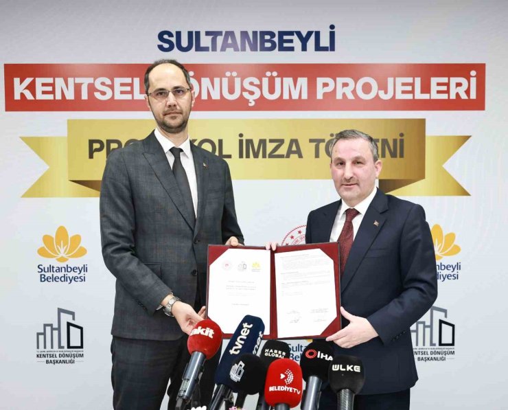 SULTANBEYLİ’DE KENTSEL DÖNÜŞÜM HIZ KAZANIYOR