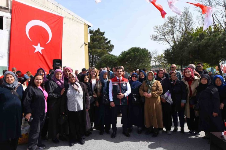 SİLİVRİ’DE AYÇİÇEĞİ VE KURU FASULYE TOHUM TEMİNİ TÖRENİ GERÇEKLEŞTİRİLDİ