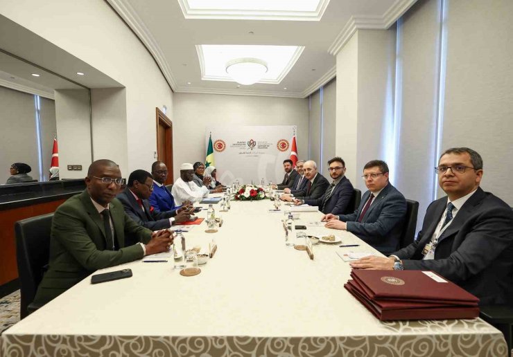 TBMM BAŞKANI KURTULMUŞ, İSTANBUL’DA SENEGAL ULUSAL MECLİSİ BAŞKANI NDİAYE İLE GÖRÜŞTÜ