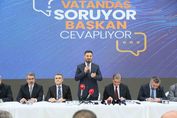 KAĞITHANE’DE AK PARTİ ’VATANDAŞ SORUYOR, BAŞKAN CEVAPLIYOR’ PROGRAMI DÜZENLEDİ