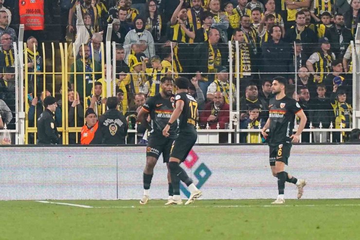 TRENDYOL SÜPER LİG: FENERBAHÇE: 3 - KAYSERİSPOR: 3 (MAÇ SONUCU)