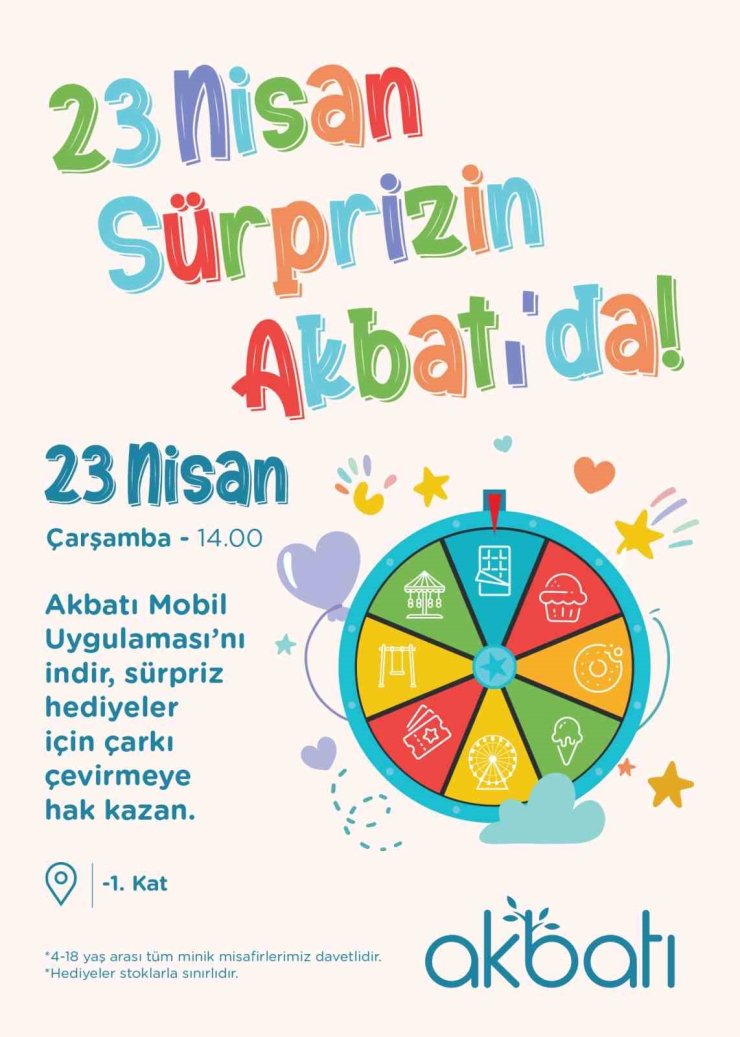 AKBATI, 23 NİSAN PROGRAMINI AÇIKLADI
