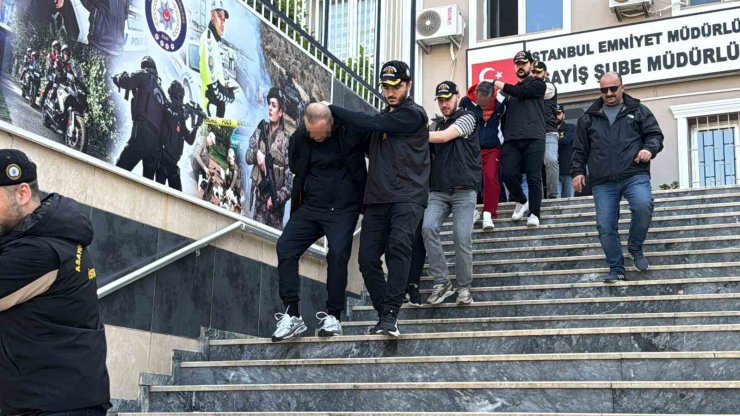 ULUSLARARASI SUÇ ÖRGÜTÜ ‘HELLS ANGELS’ BAĞLANTILI 10 ŞÜPHELİ ADLİYEYE SEVK EDİLDİ