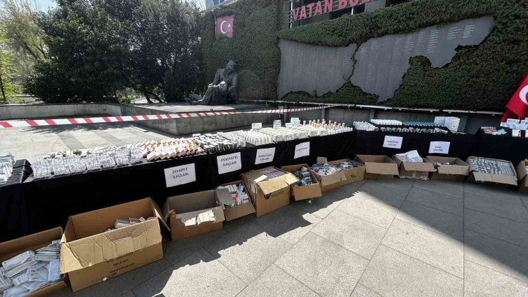 İSTANBUL’DA KAÇAKÇILIK OPERASYONUNDA 400 MİLYON LİRALIK İLAÇ ELE GEÇİRİLDİ