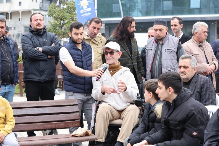 BAŞKAN DURSUN, VATANDAŞLARIN SORULARINI YANITLADI