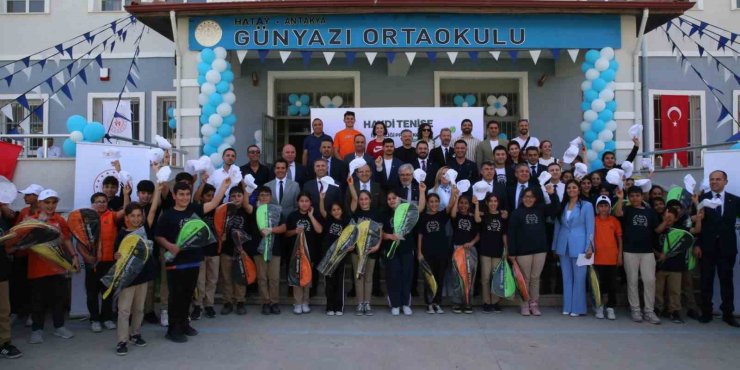 HAYDİ TENİSE PROJESİ DEPREM BÖLGESİNDE EŞ ZAMANLI BAŞLADI