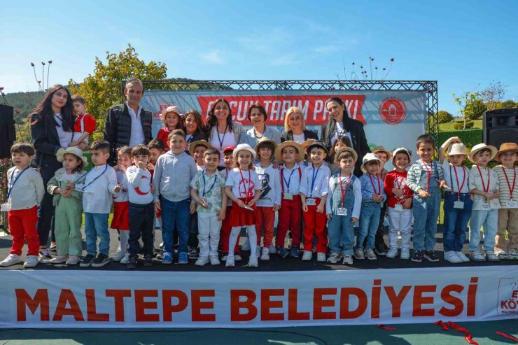 ÇOCUKLARA 23 NİSAN HEDİYESİ: ‘MALTEPE ÇOCUK TARIM PARKI’ AÇILDI