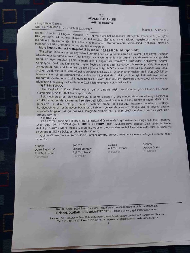 OTİZMLİ GENÇ BAKIMEVİNDE İLAÇ ZEHİRLENMESİYLE ÖLDÜ