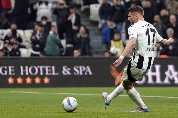 TRENDYOL SÜPER LİG: BEŞİKTAŞ: 5 - ATAKAŞ HATAYSPOR: 1 (MAÇ SONUCU)