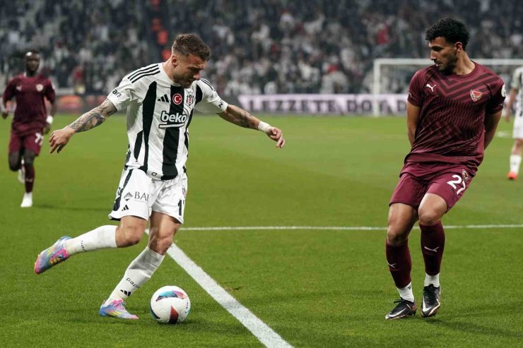 TRENDYOL SÜPER LİG: BEŞİKTAŞ: 1 - ATAKAŞ HATAYSPOR: 1 (İLK YARI)