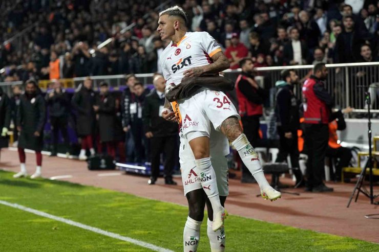 TRENDYOL SÜPER LİG: EYÜPSPOR: 1 - GALATASARAY: 5 (MAÇ SONUCU)