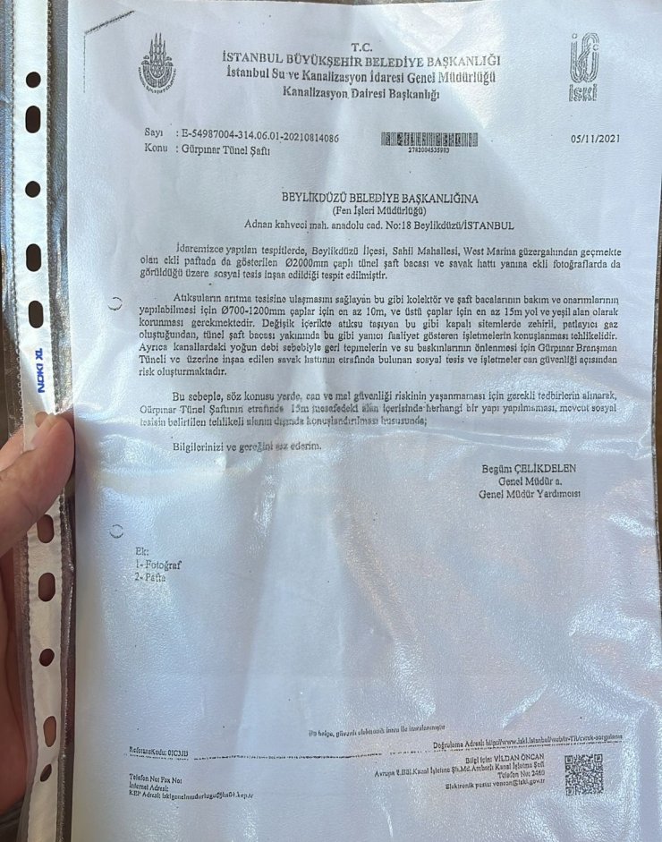 BEYLİKDÜZÜ’NDE DENİZE DÖKÜLEN İSKİ ATIK SU HATTI, VATANDAŞLARI TEDİRGİN EDİYOR