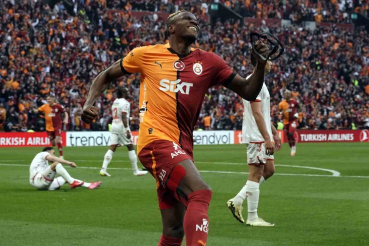 TRENDYOL SÜPER LİG: GALATASARAY: 4 - SİVASSPOR: 1 (İLK YARI)