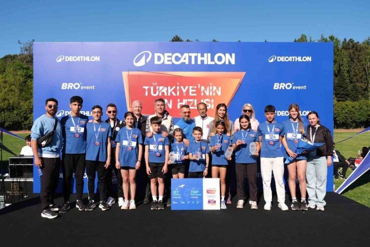 TÜRKİYE’NİN EN HIZLI ÇOCUKLARI BELLİ OLDU