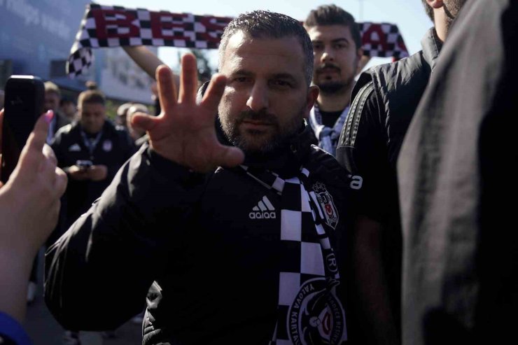 BEŞİKTAŞ TARAFTARI STADA GELDİ