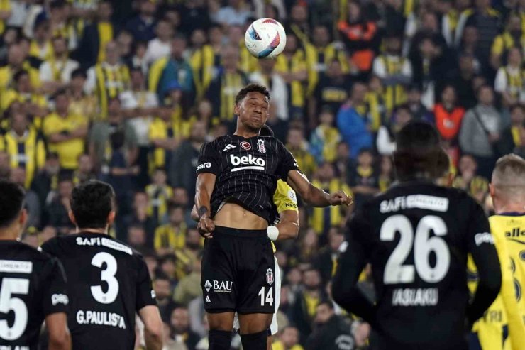 TRENDYOL SÜPER LİG: FENERBAHÇE: 0 - BEŞİKTAŞ: 1 (MAÇ SONUCU)