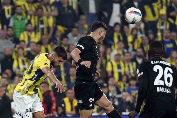 TRENDYOL SÜPER LİG: FENERBAHÇE: 0 - BEŞİKTAŞ: 1 (MAÇ SONUCU)