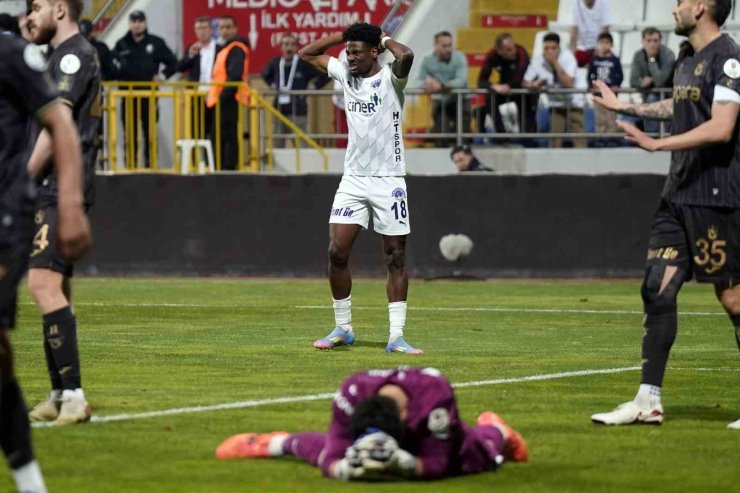 TRENDYOL SÜPER LİG: KASIMPAŞA: 1 - TRABZONSPOR: 1 (MAÇ SONUCU)