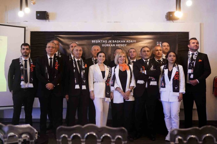BEŞİKTAŞ BAŞKAN ADAYI GÜRKAN AKSOY, YÖNETİM KURULUNU TANITTI
