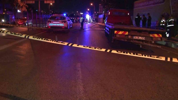KARTAL’DA KONTROLDEN ÇIKAN ARAÇ YAN YATTI: 1 ÖLÜ