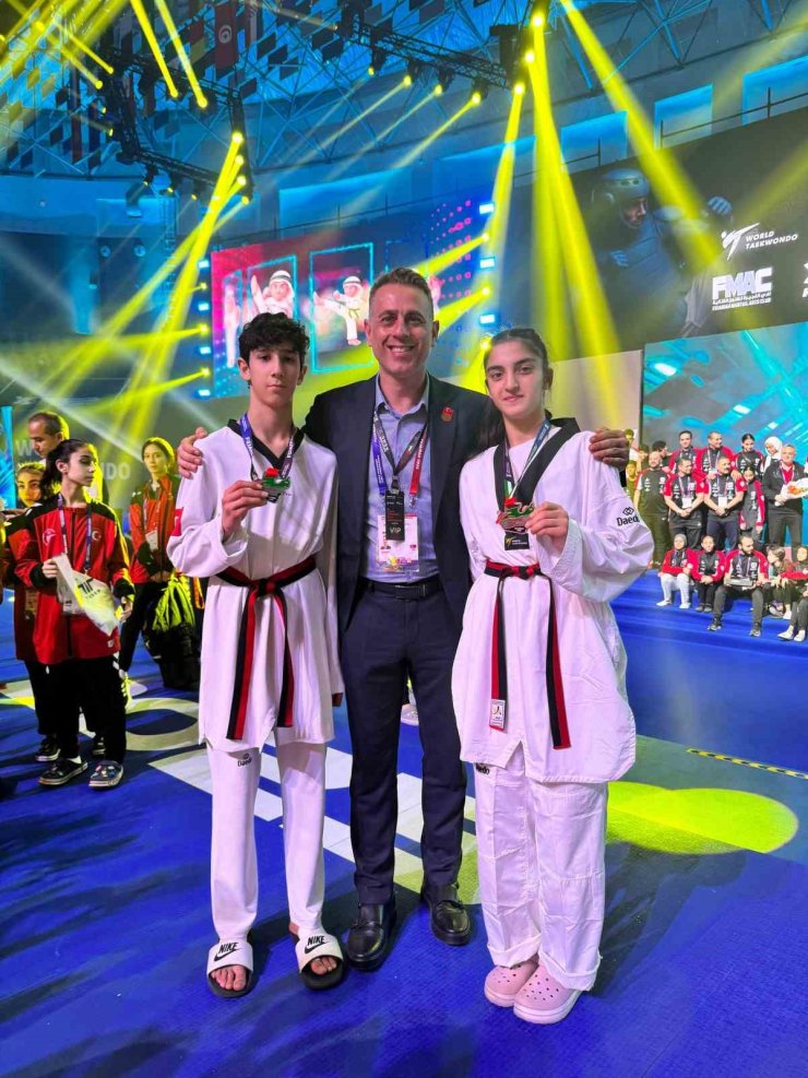 DÜNYA YILDIZLAR TAEKWONDO ŞAMPİYONASI’NDA MİLLİLERDEN 2 MADALYA