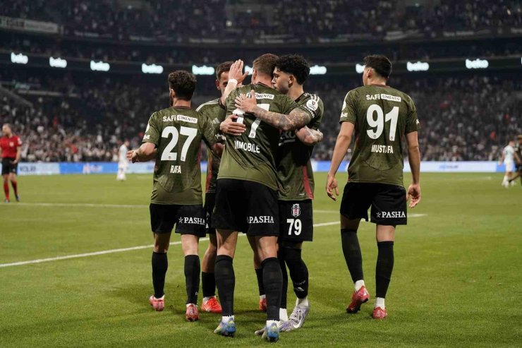 TRENDYOL SÜPER LİG: BEŞİKTAŞ: 4 - ADANA DEMİRSPOR: 1 (MAÇ SONUCU)