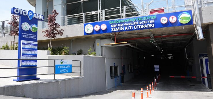 GAZİOSMANPAŞA’DA 800 ARAÇLIK OTOPARK HİZMETE AÇILDI