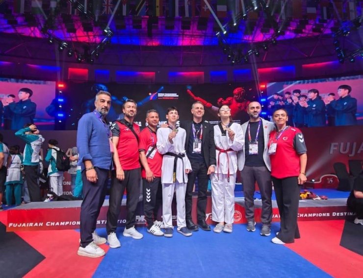 TÜRKİYE, DÜNYA YILDIZLAR TAEKWONDO ŞAMPİYONASI’NDA İKİ MADALYA DAHA KAZANDI