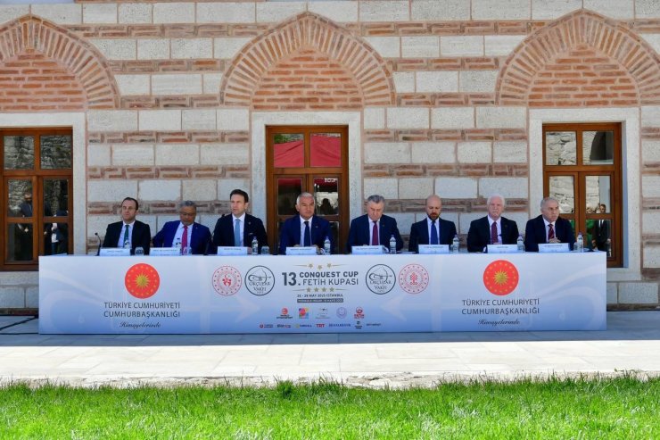 YEDİKULE HİSARI’NDA 13. FETİH KUPASI LANSMAN TOPLANTISI DÜZENLENDİ