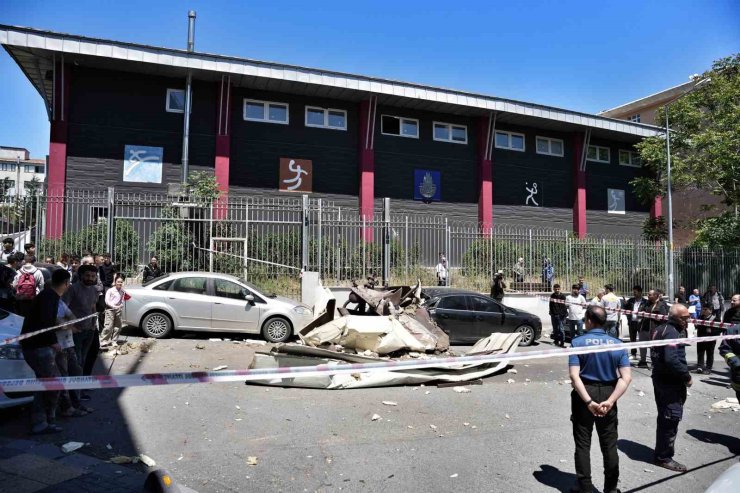 BAĞCILAR’DA PATLAMA SIRASINDA YAŞANANLAR KAMERADA