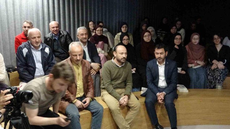 KARTAL ANADOLU İMAM HATİP LİSESİ’NDE NUH ALBAYRAK SÖYLEŞİSİNE YOĞUN İLGİ