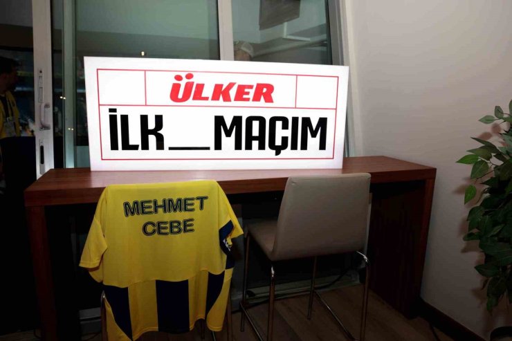 TARAFTARLARIN STATTA MAÇ İZLEME HAYALİ "ÜLKER İLK MAÇIM"LA GERÇEKLEŞİYOR