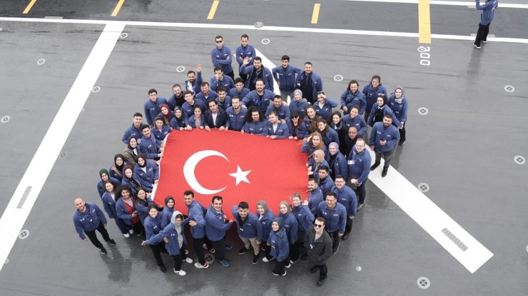 GENÇLER TCG ANADOLU İLE SAMSUN’A DOĞRU TARİHİ YOLCULUK YAPIYOR