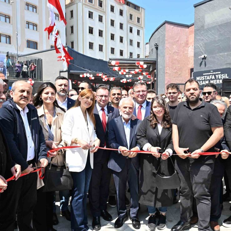 GAZİOSMANPAŞA’DA MUSTAFA YEŞİL YAŞAM MERKEZİ HİZMETE AÇILDI