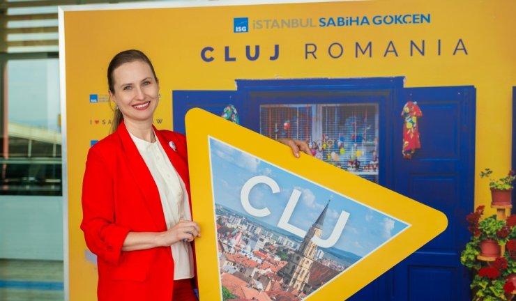 SABİHA GÖKÇEN’DEN ORTA AVRUPA’NIN GİRİŞ KAPISI CLUJ’A DİREKT UÇUŞLAR BAŞLADI