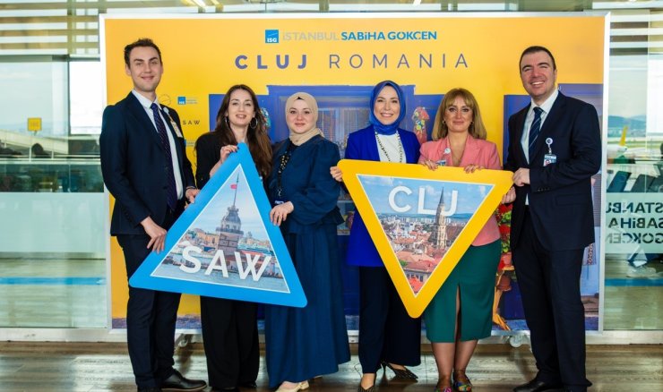 SABİHA GÖKÇEN’DEN ORTA AVRUPA’NIN GİRİŞ KAPISI CLUJ’A DİREKT UÇUŞLAR BAŞLADI