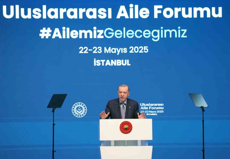 CUMHURBAŞKANI ERDOĞAN: "2026-2035 DÖNEMİNİ AİLE VE NÜFUS 10 YILI İLAN EDİYORUZ"