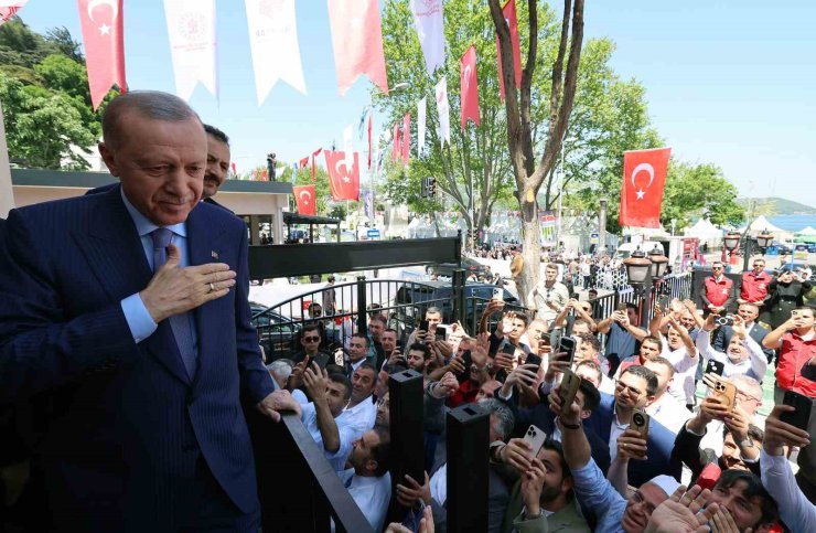 TARİHİ GÜMRÜKÇÜ İSHAK AĞA CAMİİ AÇILDI, TÖRENE CUMHURBAŞKANI ERDOĞAN DA KATILDI