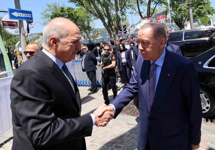 TARİHİ GÜMRÜKÇÜ İSHAK AĞA CAMİİ AÇILDI, TÖRENE CUMHURBAŞKANI ERDOĞAN DA KATILDI
