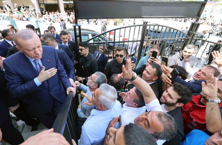TARİHİ GÜMRÜKÇÜ İSHAK AĞA CAMİİ AÇILDI, TÖRENE CUMHURBAŞKANI ERDOĞAN DA KATILDI