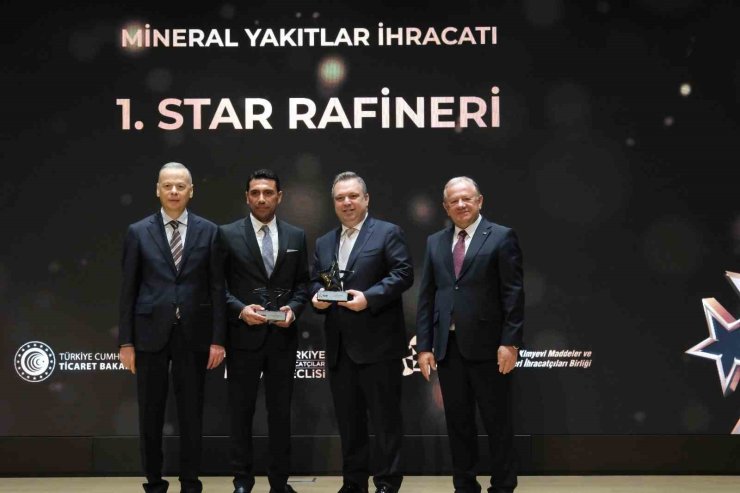 STAR RAFİNERİ VE SOCAR PETROL TİCARET ‘İHRACATIN YILDIZI’ OLDU