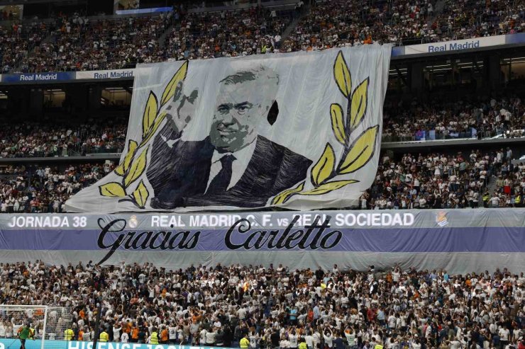 ANCELOTTİ VE MODRİC, REAL MADRİD’E GALİBİYETLE VEDA ETTİ