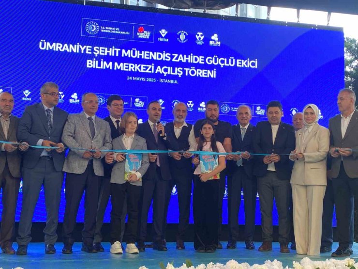 ÜMRANİYE BİLİM MERKEZİ AÇILDI
