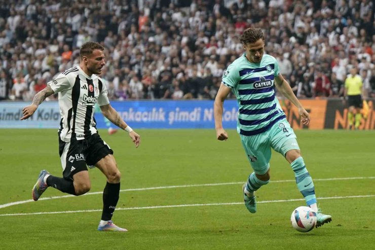 TRENDYOL SÜPER LİG: BEŞİKTAŞ: 0 - ÇAYKUR RİZESPOR: 0 (İLK YARI)
