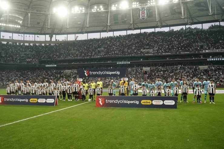 TRENDYOL SÜPER LİG: BEŞİKTAŞ: 0 - ÇAYKUR RİZESPOR: 0 (MAÇ DEVAM EDİYOR)